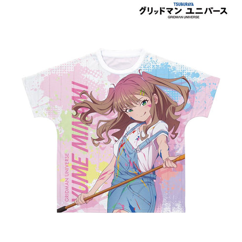 『グリッドマンユニバース』描き下ろし 南 夢芽 ペインタースタイルver. フルグラフィックTシャツユニセックス